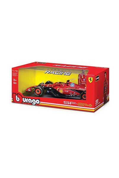 BBURAGO 1:18 Scuderia Ferrari Formula SF 24 - Deluxe Red #16 Charles Leclerc