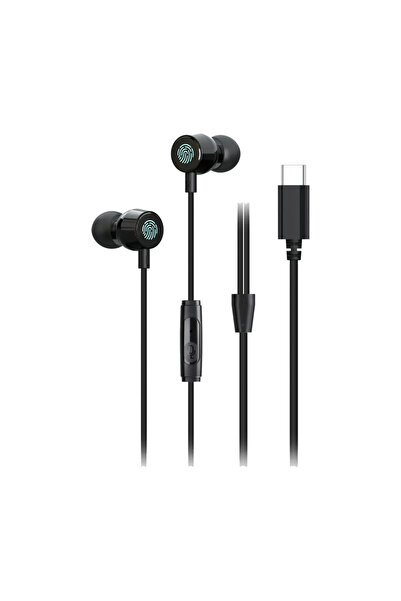 porodo Soundtec Touch Controls Type-C Earphone