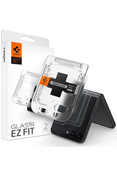 Spigen Folie de protecție pentru ecran Samsung Galaxy Z Flip5 (set de 2) - Gl...