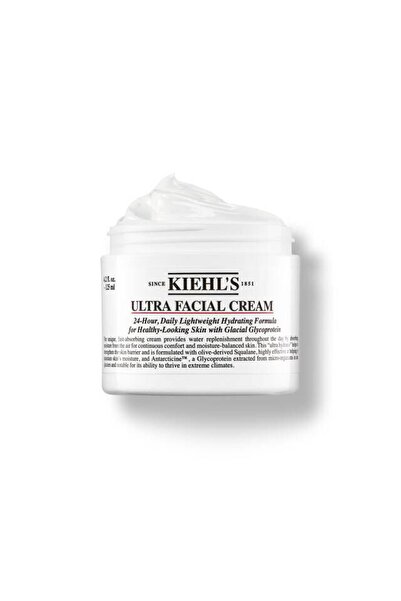 KiehIs كريم الوجه فائق الترطيب مع السكوالين