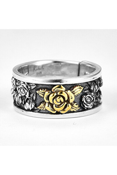 EFAYN.RO Inel dama, model delicat de primavara cu flori, tematica I love flow...