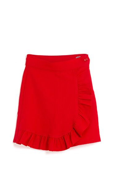 ares kids Girl's Ruffle Detailed Shorts Skirt April 23