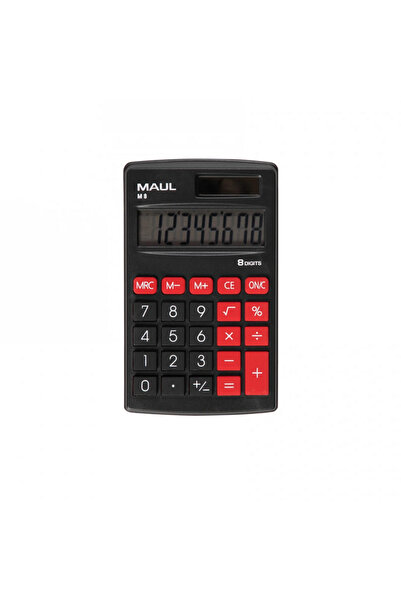 MAUL M8 Functional Pocket calculator, 8 digits - black