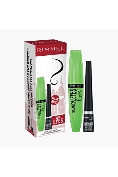 Rimmel Scandalyes Flex Mascara and Exaggerate Liquid Liner Set