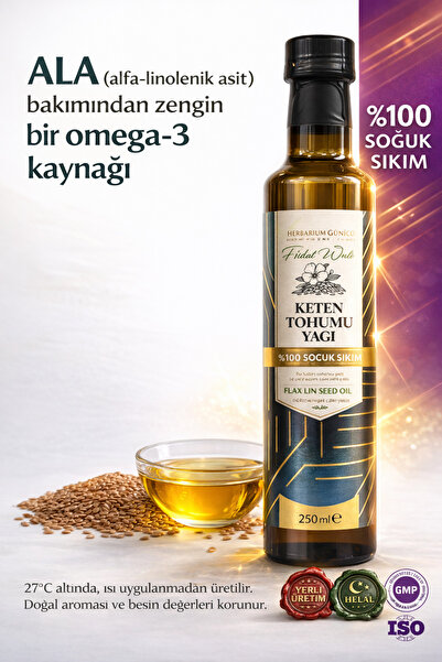 Herbal Wind New Flaxseed Oil – 250 ml |   Heat-Processed Pure Series Premium ...