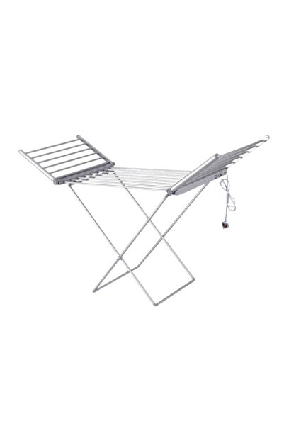 BASE Uscător de rufe electric cu suprafață, reglabil pe înălțime, 12 m, oțel ...