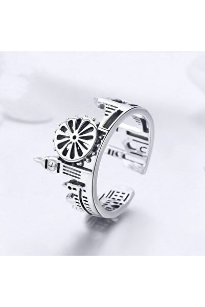 EFAYN.RO Unisex ring, special model with specific elements, Great Britain the...
