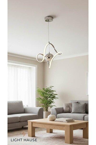 LİGHT HOUSE Tek Toplu Sarmal Oturma Odası Avize