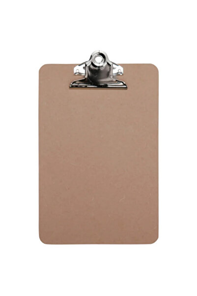 MAUL Clipboard simplu A5, din fibră de lemn, clasic - lemn