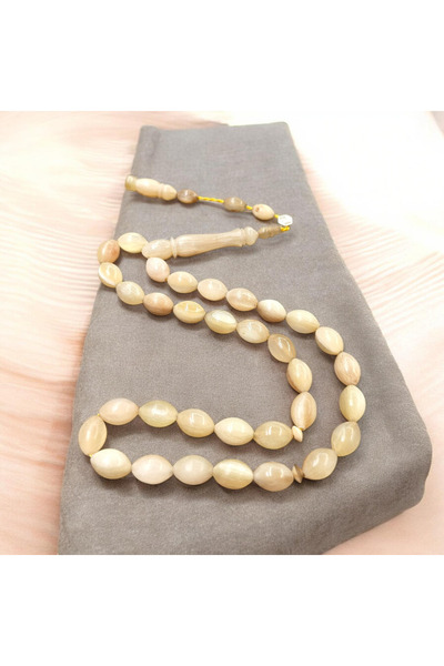 İnan Tesbih سبحة من قرون الكبش الطبيعية المقطوعة