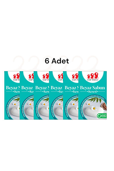 top poınt Koku Kesesi Beyaz Sabun 19 g (6 Adet)