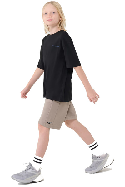 Other 4F BOYS' COTTON SWEAT SHORTS FOR EVERYDAY WEAR R 158