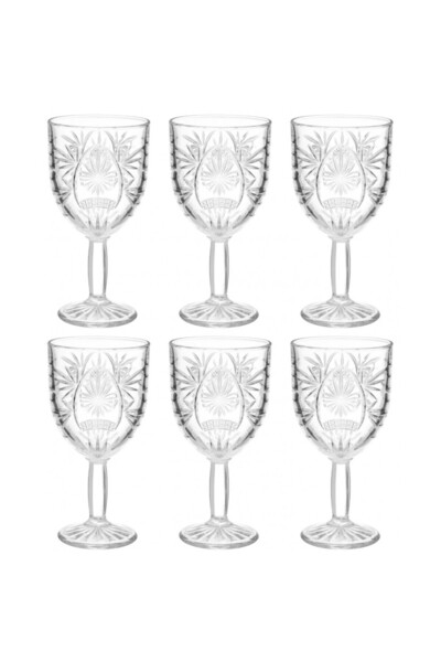 Secret de Gourmet Set of 6 Ayla glasses, with stem, glass, 290 ml, 8.2 x h. 1...