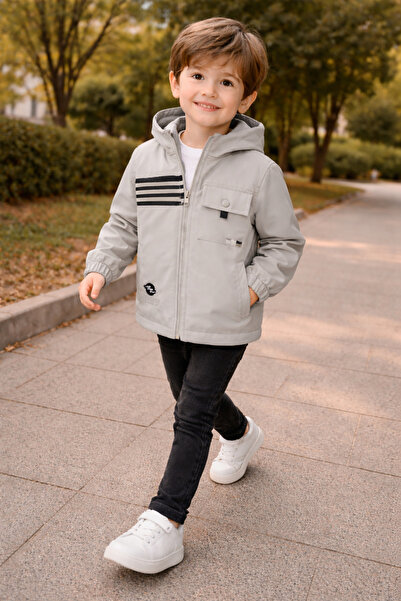 yavrucak kıds YAVRUCAK 682-02-26 طقم موسمي يومي للأولاد مكون من 4 قطع