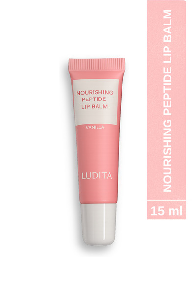 LUDITA Peptidli Vanilya Besleyici Dolgunlaştırıcı Lip Balm – 15 ml