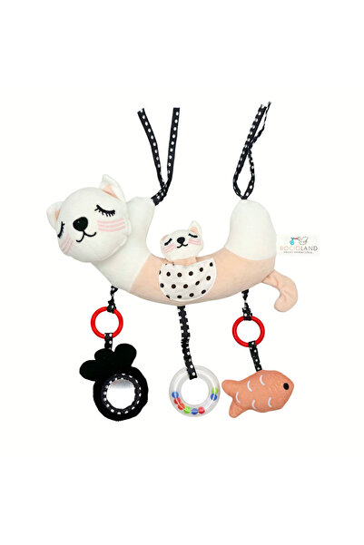 Bocioland Pandantiv senzorial Mother Cat, pentru carucior si patut