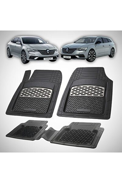 TEAMCAR Covorașe Renault Talisman compatibile 2015-2024 | Argintii