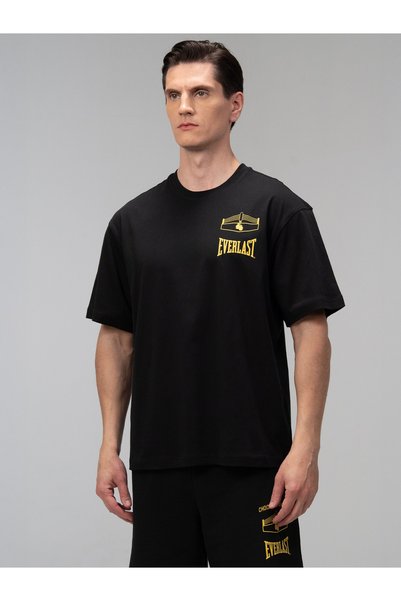 EVERLAST Choice of Champs Comfort Fit Light Black Men's T-Shirt