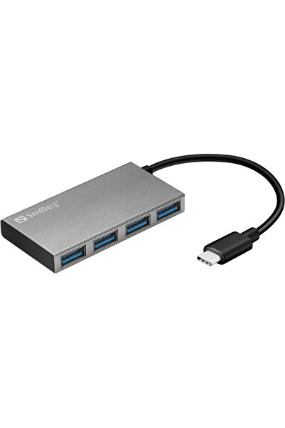 Sandberg Hub de buzunar 136-20 USB-C la 4 xUSB 3.0