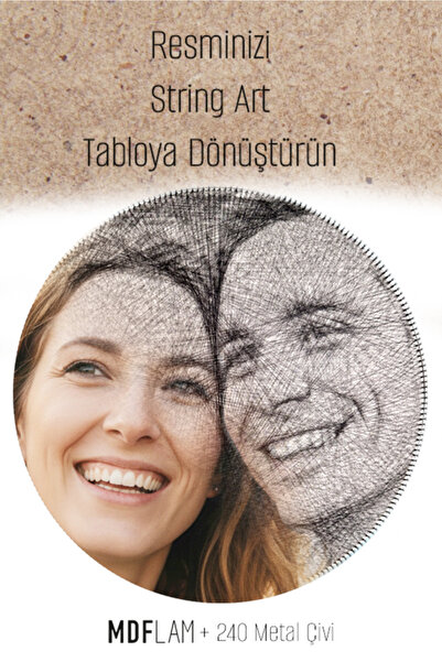 Filo Arte 2’li 50x50 cm Filografi Tablo