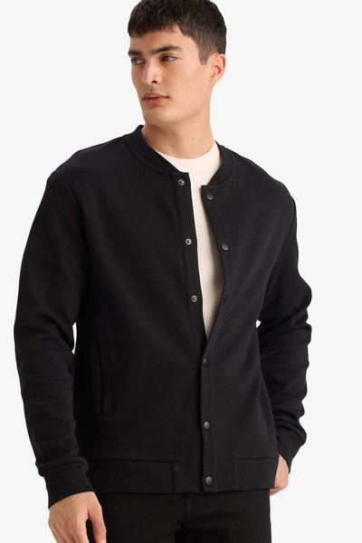 DeFacto F8092Axbk81 Black Cardigan