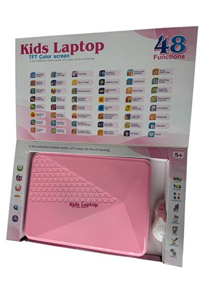 ADIRI SHOP Laptop educativ pentru copii – Kids Laptop, 48 funcții, ecran TFT ...