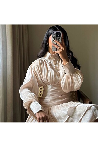 Sukar Luxurious Crinkle Loaf Dress