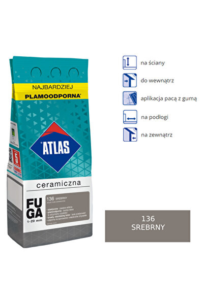 Atlas CHIT CERAMIC - 136 argint 5kg