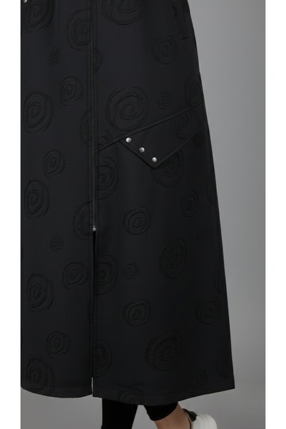 LARCH EXCLUSİVE Parachute Rose Pattern with Fastening Detail Cap