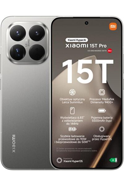 Xiaomi Smartphone 15T Pro 5G 12GB/512GB Gri