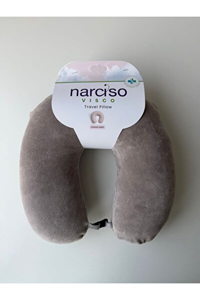 NARCİSO VİSCO Visco Seyahat Yastığı %100 Pamuk (ortopedik Visco Seyahat Boyun...
