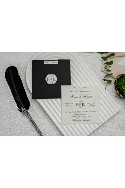 Ekonom 9156 Davetiye düğün nişan kına