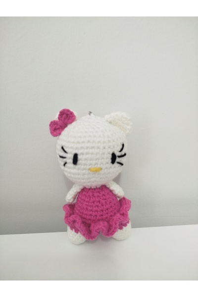 DİAMOND BAG Hello kitty örgü anahtarlık