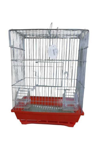 sevgipet SVGPT 3 Kapılı 300 Serisi Kanarya Kafesi 44 x 32 x 26 cm