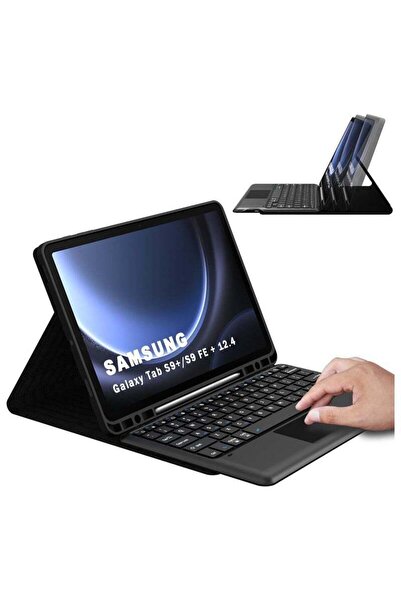 Shopi MUNTAQI Keyboard Case for 12.4 inch Samsung Galaxy Tab S10 Plus/S9 FE P...
