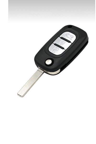 ÖZEN KEYS Lux Renault Fluence Megane3 3-Button Remote Control Car Cover 1St Q...