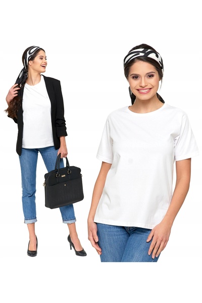 MORAJ Women's T-Shirt Cotton PREMIUM Loose T-Shirt Comfortable Smooth M