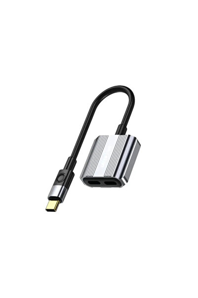 Green Lion 2 In 1 Splitter Adapter Type-C To Dual Type-C