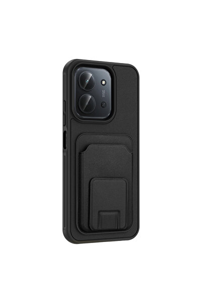 Apsuwa حافظة ريدمي 15C من السيليكون مع حامل بطاقة بيكارت