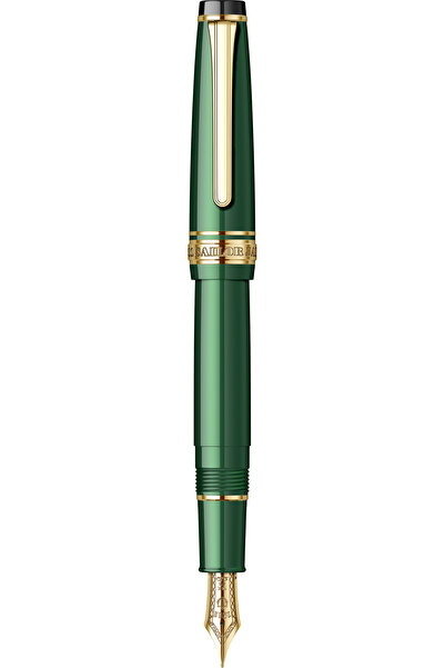 Sailor Fountain Pen PG Slim 4 Seasons Shikiori Manyou Green GT 14K (MF)