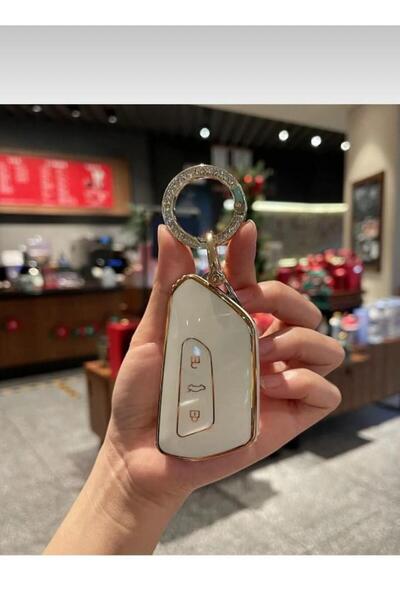 ÖZEN KEYS Golf 8 2021+ Caddy 2021+ Tiguan 2024 Leon Cupra Nano Key Case Cover...