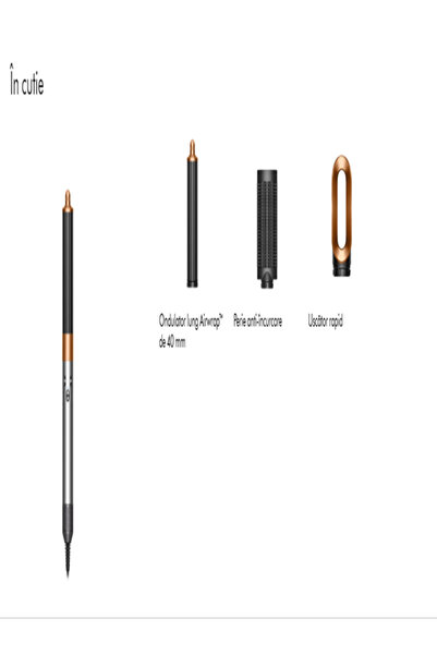 DYSON Trusa coafat Multistyler Airwrap HS08, 90 grade, invelis ceramic, roz