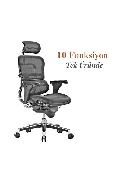 Casella Enjoy Fileli Yönetici Koltuğu | Ofis Koltuğu | Ergonomik, Şık Ve Fonk...