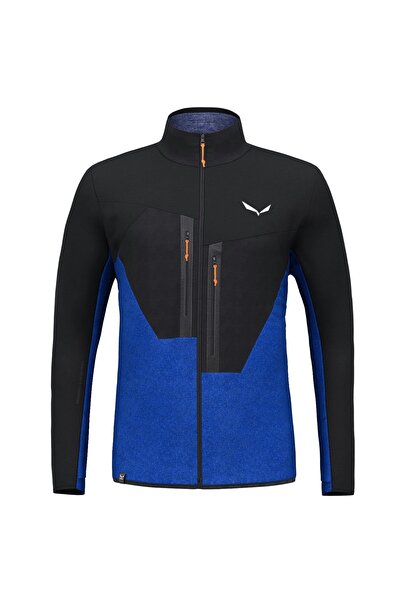 Salewa Jachetă Ortles Alpine Merino pentru bărbați - Negru/Albastru-46/S