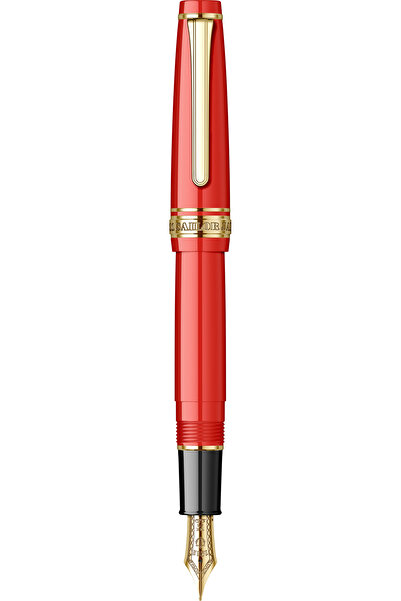 Sailor Fountain Pen PG Slim Sapporo Red GT 14K (M)