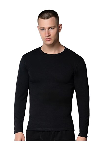 GÜMÜŞ 4022 Set de 6 maiouri pentru bărbați cu mânecă lungă material elastic