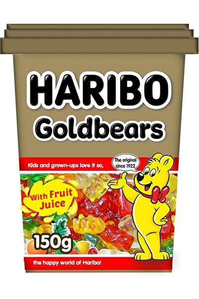 Haribo Jelly Candy Goldbears, 150 gm Cup