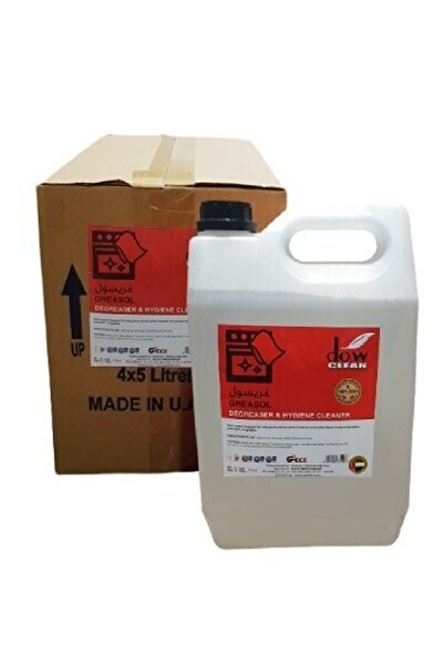 Dowclean منظف ​​أفران سائل من جريسول، جالون، 4 × 5 لتر