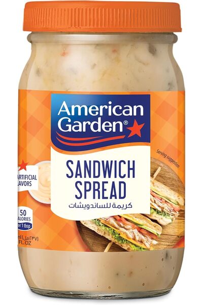 american garden Sandwich Spread, Gluten Free, 237ml