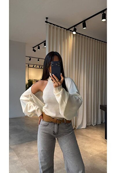 bessa butik Halter Yaka İkili Hırka Takım